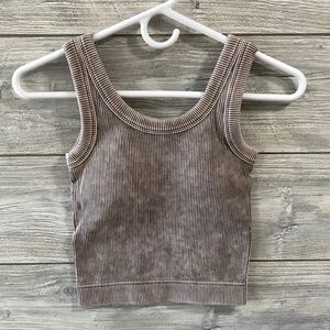 BN Zenana Outfitters Ribbed, Padded, Cropped Brami